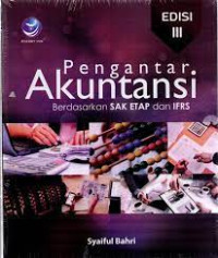 PENGANTAR AKUNTASI BERDASARKAN SAK ETAP DAN IFRS