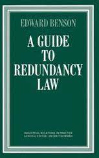 Image of A Guide To Redundancy Law
